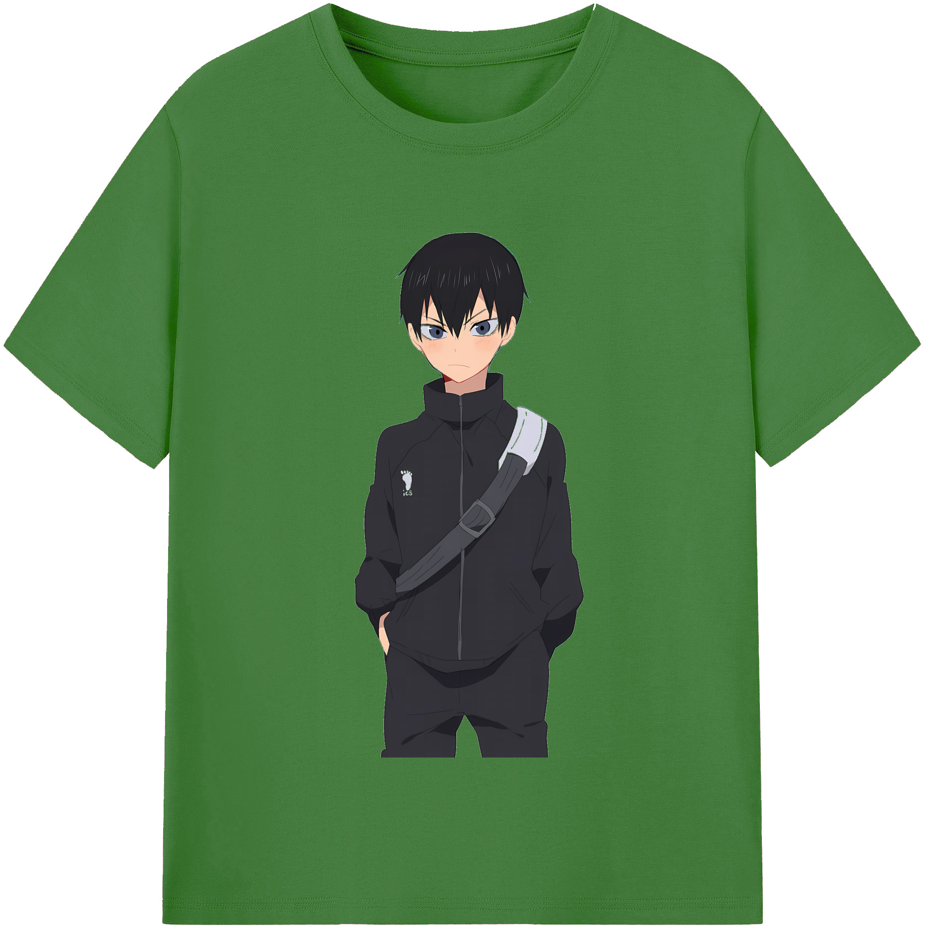 （画像用） ハイキュー!! Haikyu!! レディースカジュアルプリントTシャツ（綿100％）